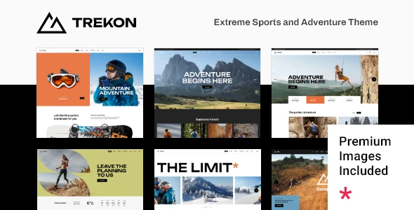 TrekOn – Extreme Sports and Adventure WordPress Theme