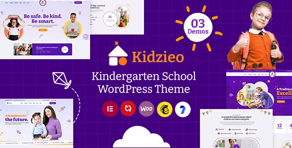 Kidzieo – Kindergarten School WordPress Theme